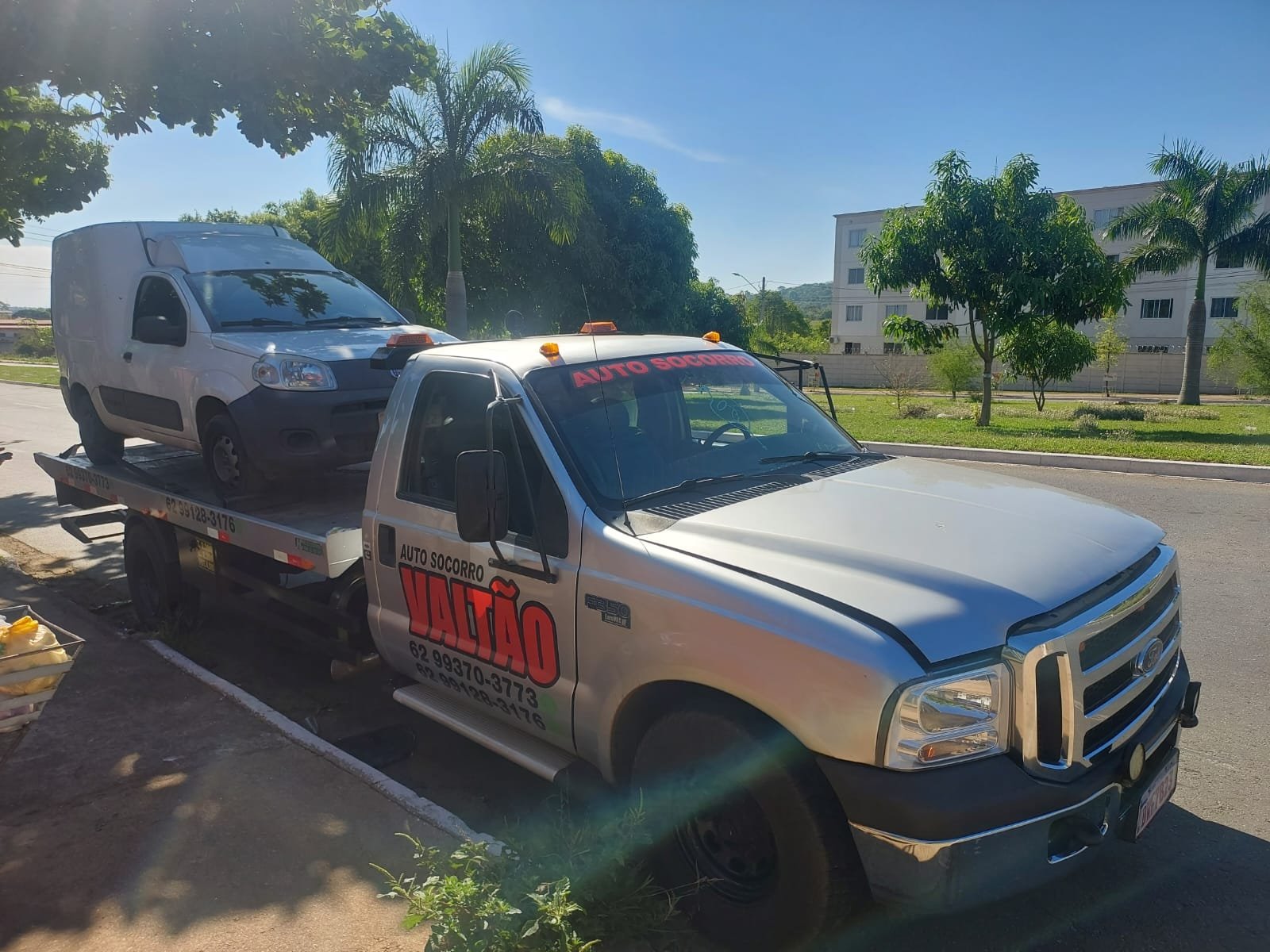 Transporte de veículos acidentados